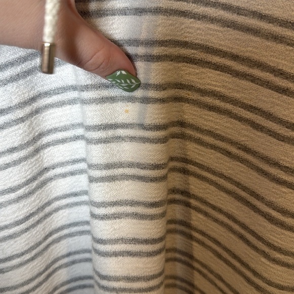 Tommy Hilfiger Pullover Drawstring Cowl Neck Turtleneck Tunic with Pockets - Picture 12 of 12